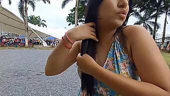 Teen (18+) And Amateur (18+) Blowjob: Pretty Girl In The Park