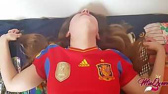 18+ Spanish Teen Loses Her Virginity To A Lucky Guy