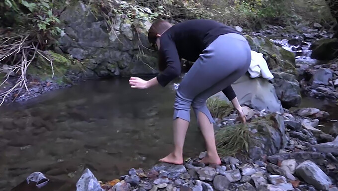 Experience The Thrill Of Swimming In Freezing Water With A Horny Student